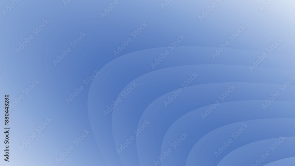 Obraz premium Blue and white gradient abstract background vector image for backdrop or presentation