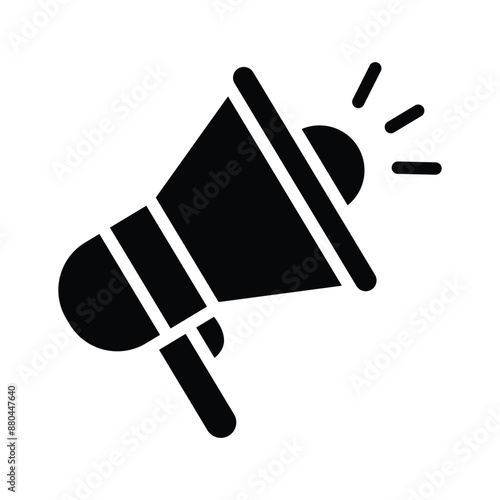 Grab this beautifully designed icon of megaphone in editable style, a customizable vector of loudspeaker