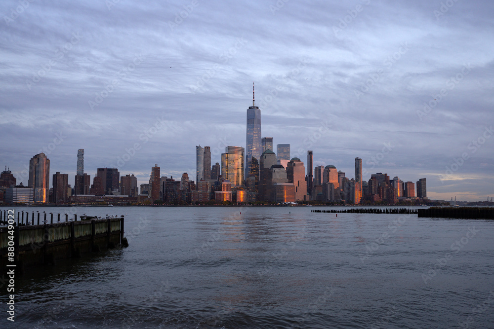 Fototapeta premium The skyline of New York City, United States