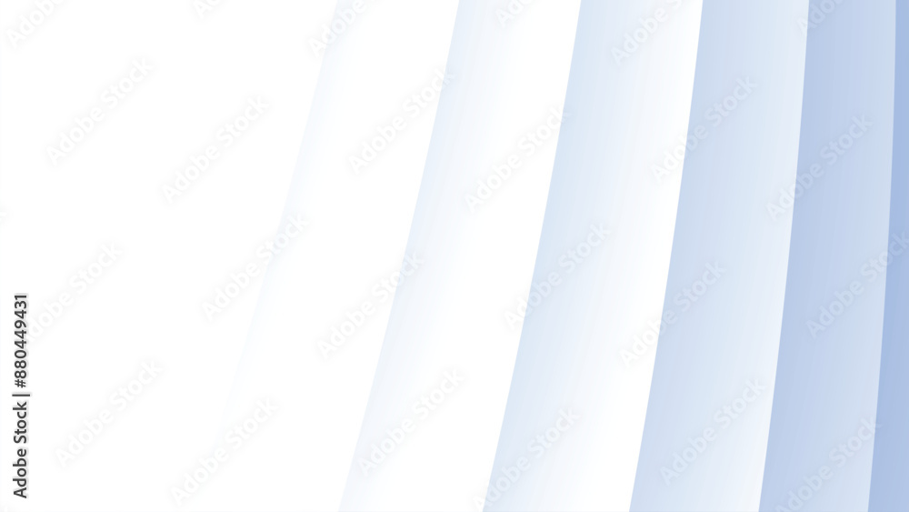 Blue and white gradient abstract background vector image for backdrop or presentation