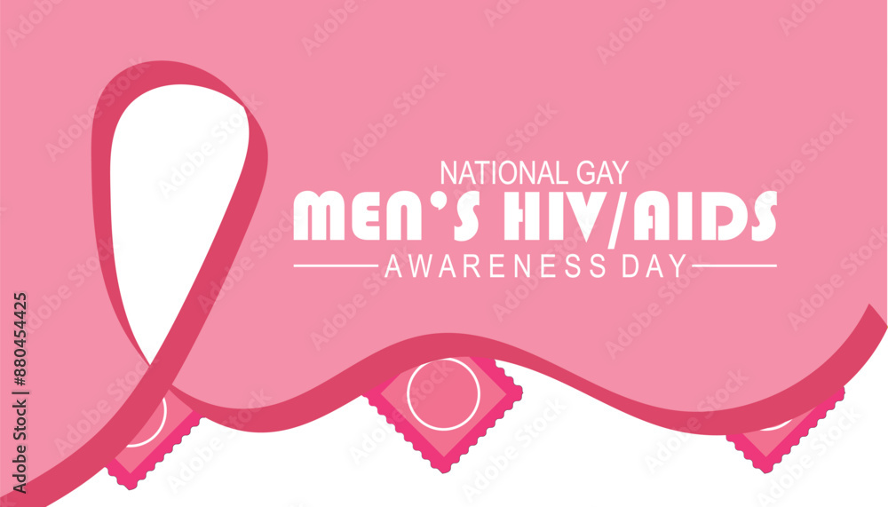 NATIONAL GAY MEN’S HIV AIDS AWARENESS DAY is observed every year on September. banner design template Vector illustration background design. NATIONAL GAY MEN’S HIV AIDS AWARENESS DAY is observed every year on September. banner design template Vector illustration background design.