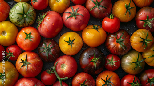 Colorful Assorted Tomatoes