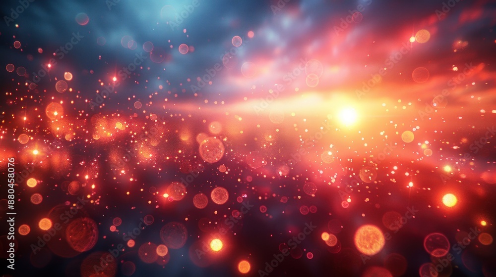 Abstract Glowing Background Abstract Glowing Background