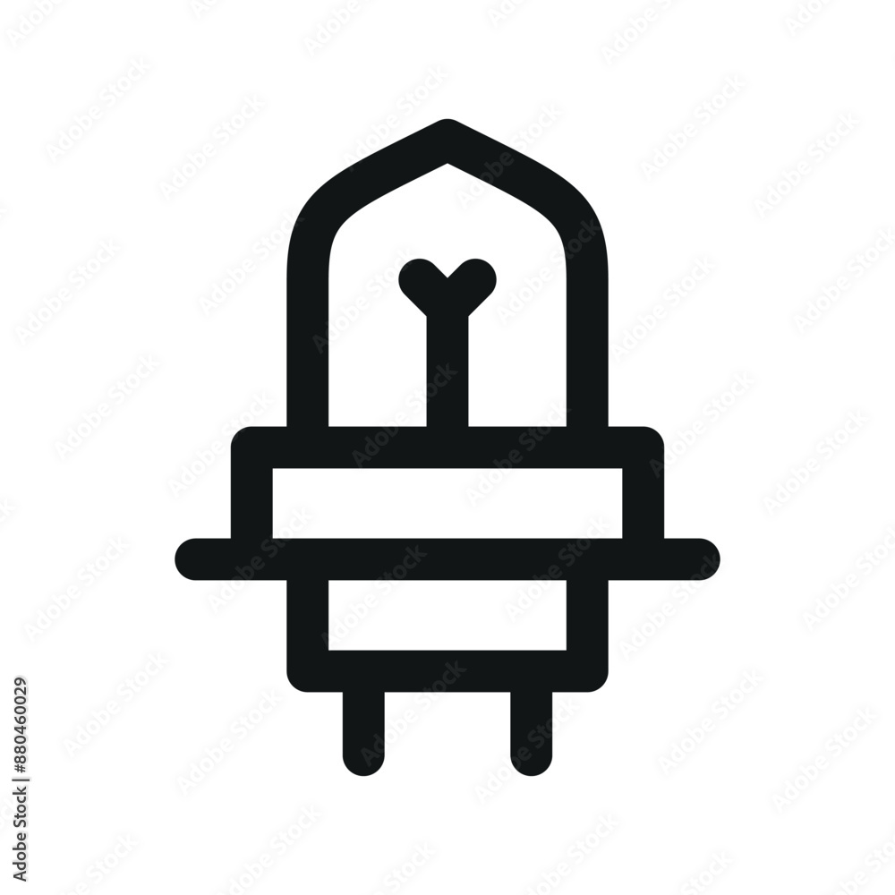 h4 lamp UI icon, headlight lamp minimal line vector symbol h4 lamp UI icon, headlight lamp minimal line vector symbol