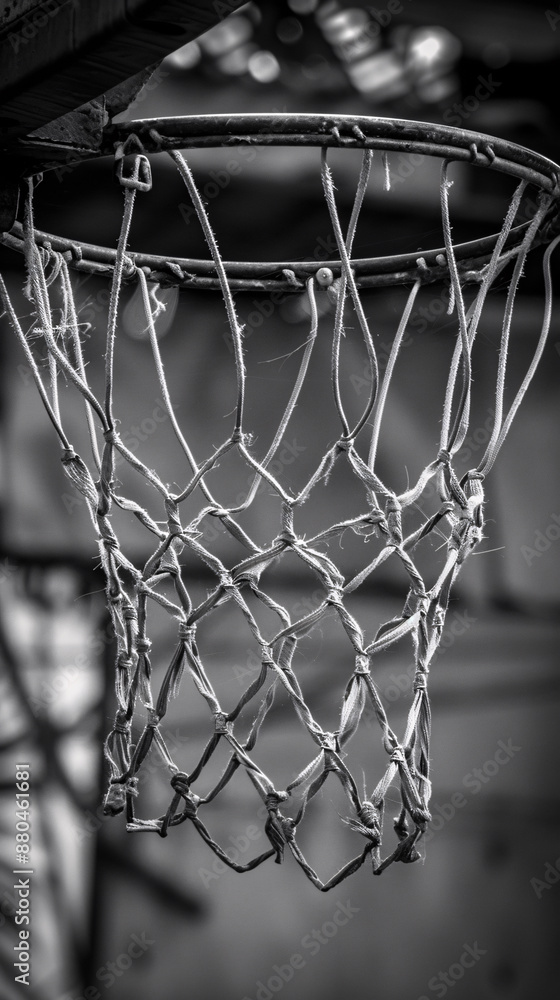 basketball net hangs basketball net hangs