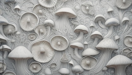 mushroom background