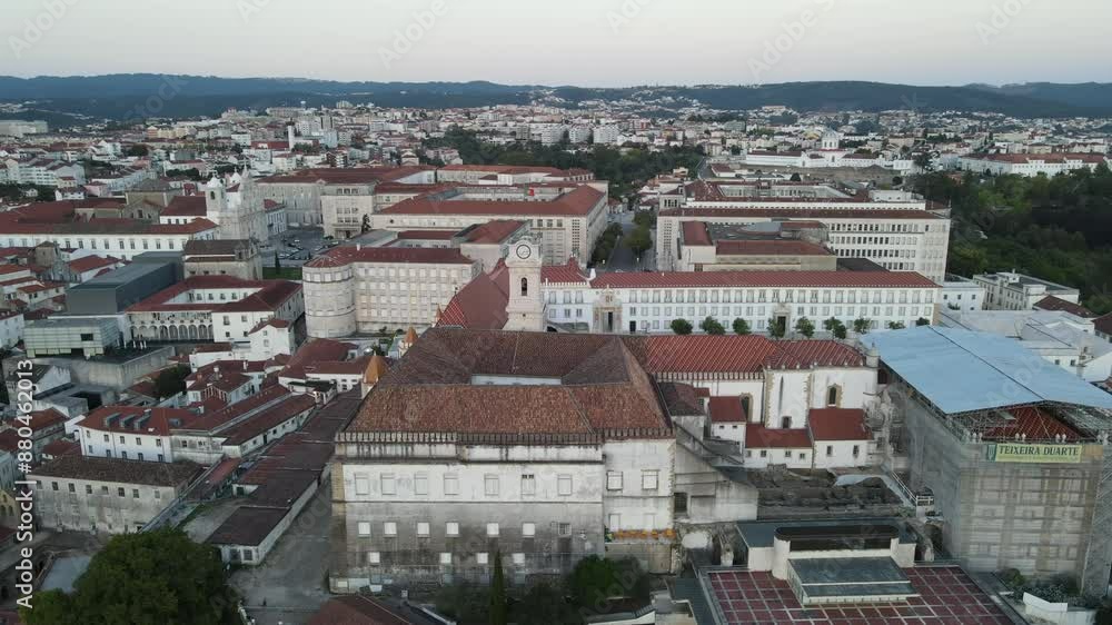 Historic downtown of Coimbra city, Europe, Portugal Historic downtown of Coimbra city, Europe, Portugal
