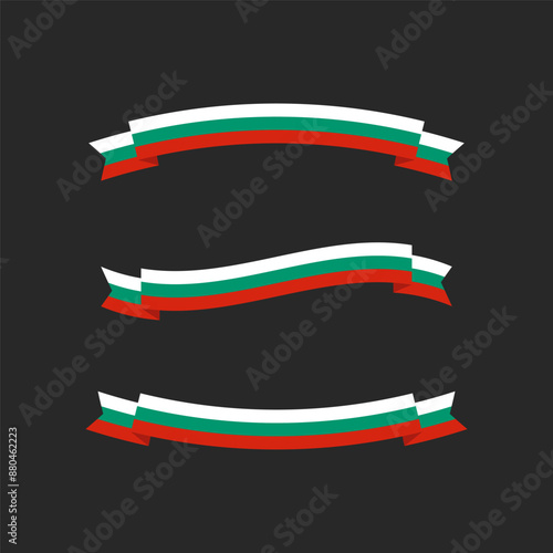 Bulgaria flag ribbon