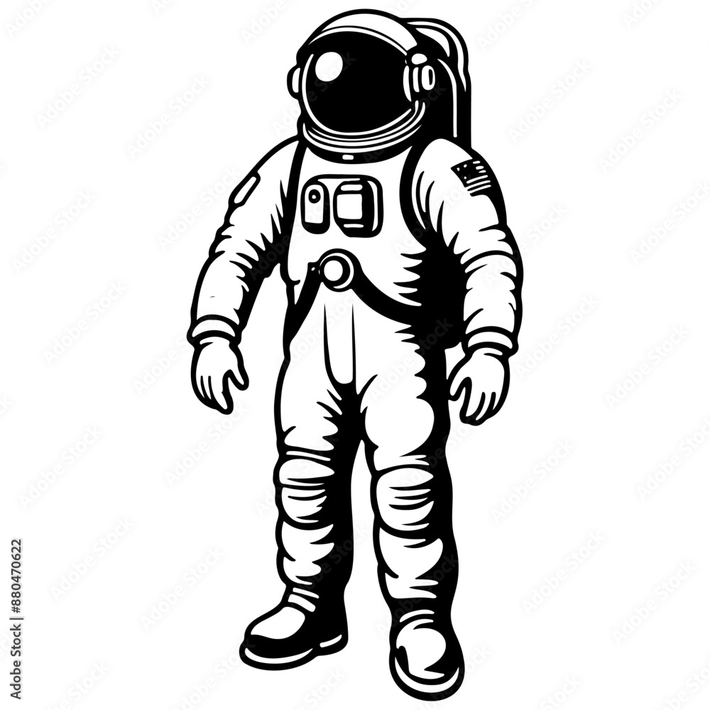 Engrave astronaut sketches hand drawn line illustration, transparent background Engrave astronaut sketches hand drawn line illustration, transparent background