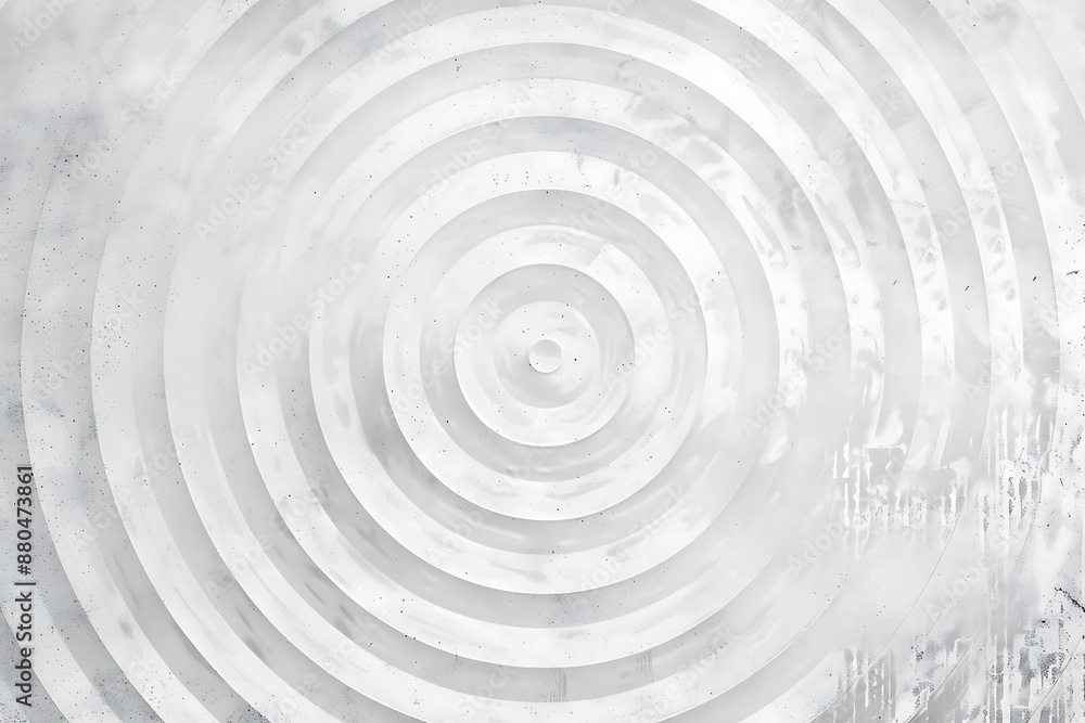 Obraz premium White abstract background with circles.