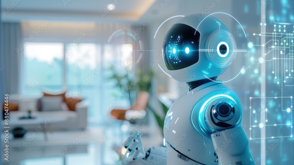 AI-powered home assistant controlling smart home devices, AI-powered devices, AI applications AI-powered home assistant controlling smart home devices, AI-powered devices, AI applications