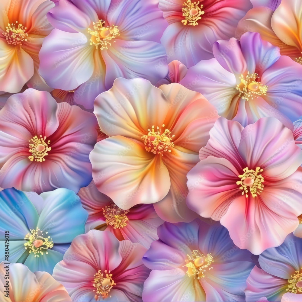 Fototapeta premium Floating Bouquet of Flowers