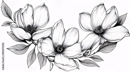 branch with flowers