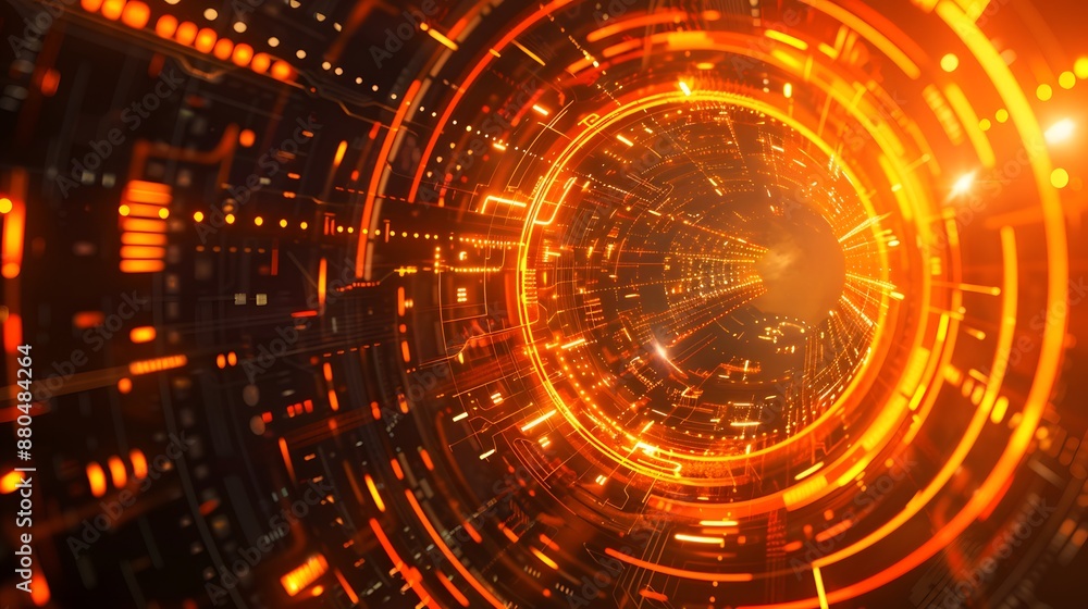 orange futuristic background orange futuristic background