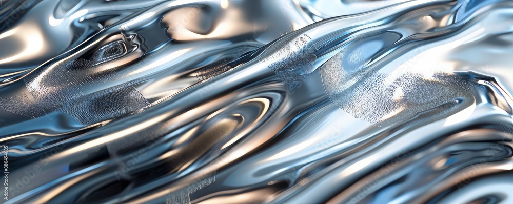 Shiny metal texture with polished finish, 4K hyperrealistic photo Shiny metal texture with polished finish, 4K hyperrealistic photo