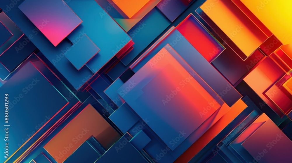 Abstract colorful triangle geometric background Abstract colorful triangle geometric background