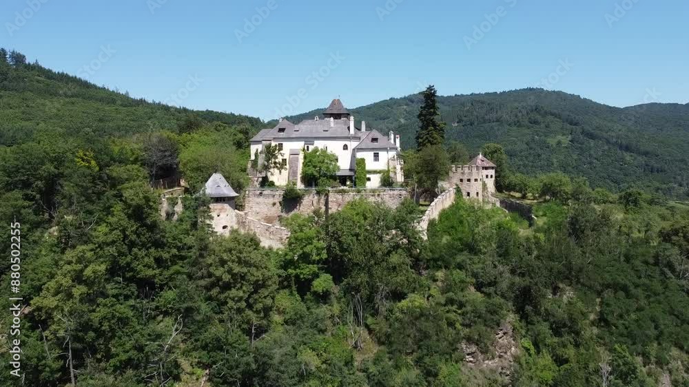 The castle Oberranna in Lower Austria The castle Oberranna in Lower Austria