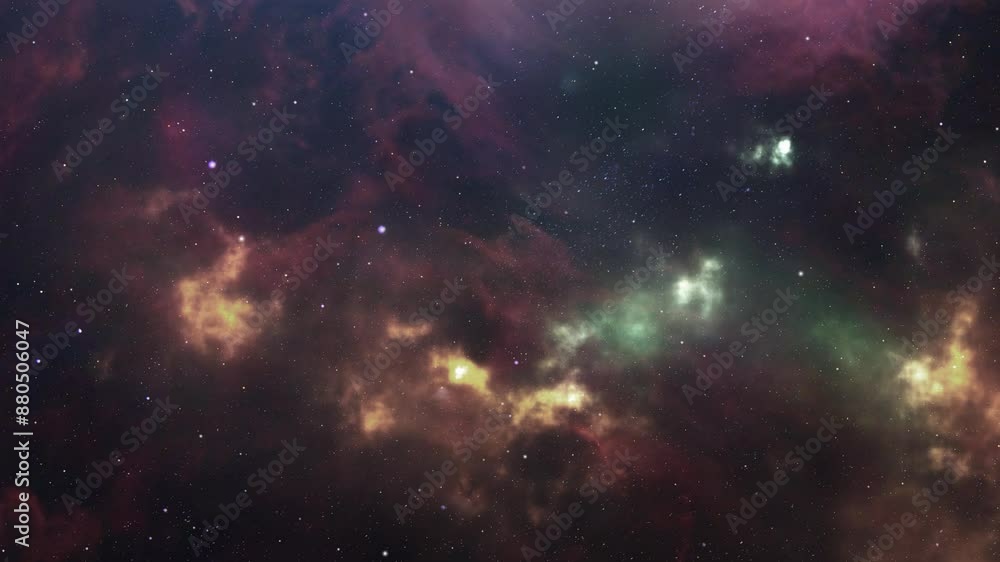 glowing nebula in the darkness of space, space background. glowing nebula in the darkness of space, space background.