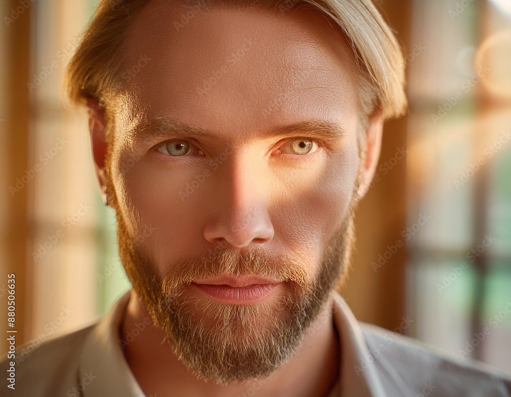 Obraz premium Man with a beard
