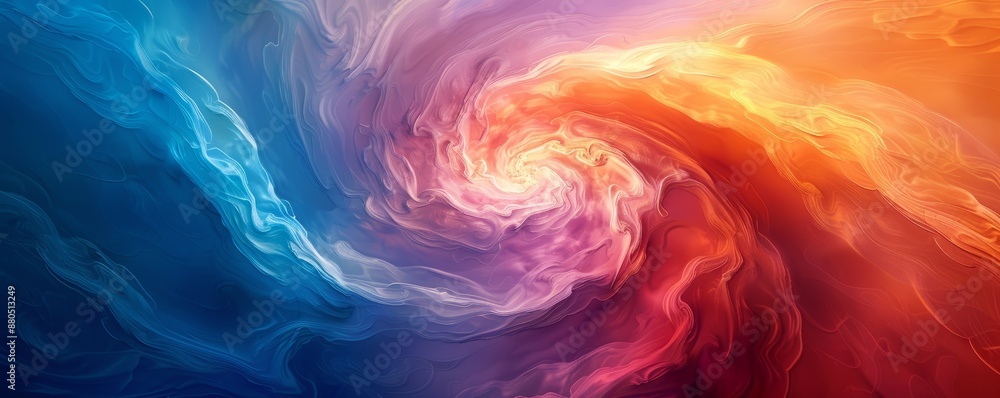 A swirl of vibrant colors blending together, creating a mesmerizing pattern. A swirl of vibrant colors blending together, creating a mesmerizing pattern.