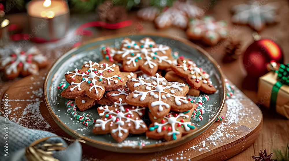 手作りのクリスマスクッキー 手作りのクリスマスクッキー