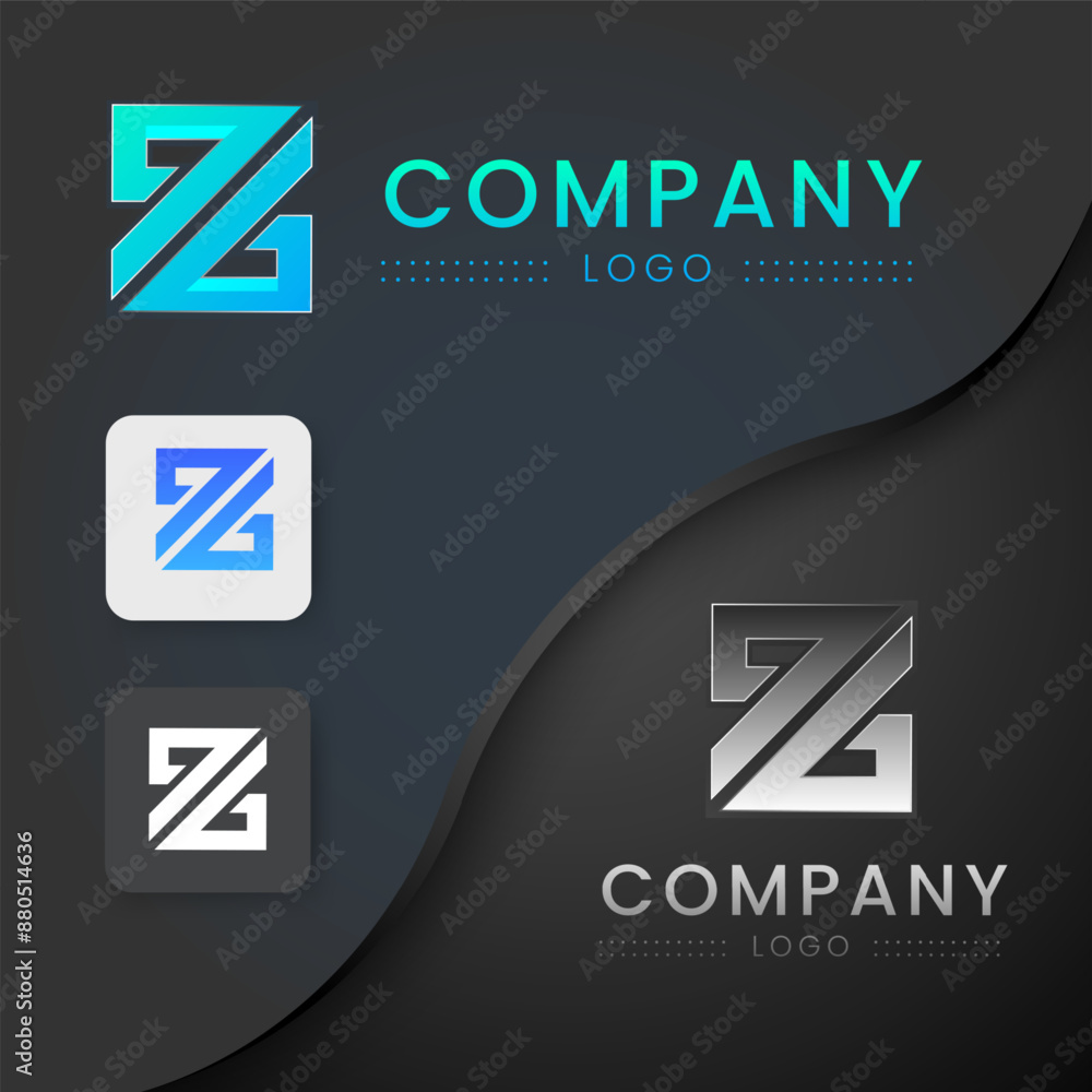 habet Letters ZJ or JZ or Z Logo Icon Monogram habet Letters ZJ or JZ or Z Logo Icon Monogram