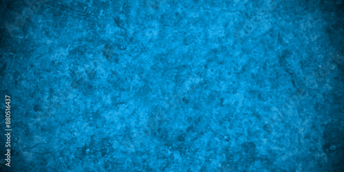 Abstract dark blue stone grungy wall backdrop texture background. Blank blue concrete texture surface background. Dark texture blue bath water background.