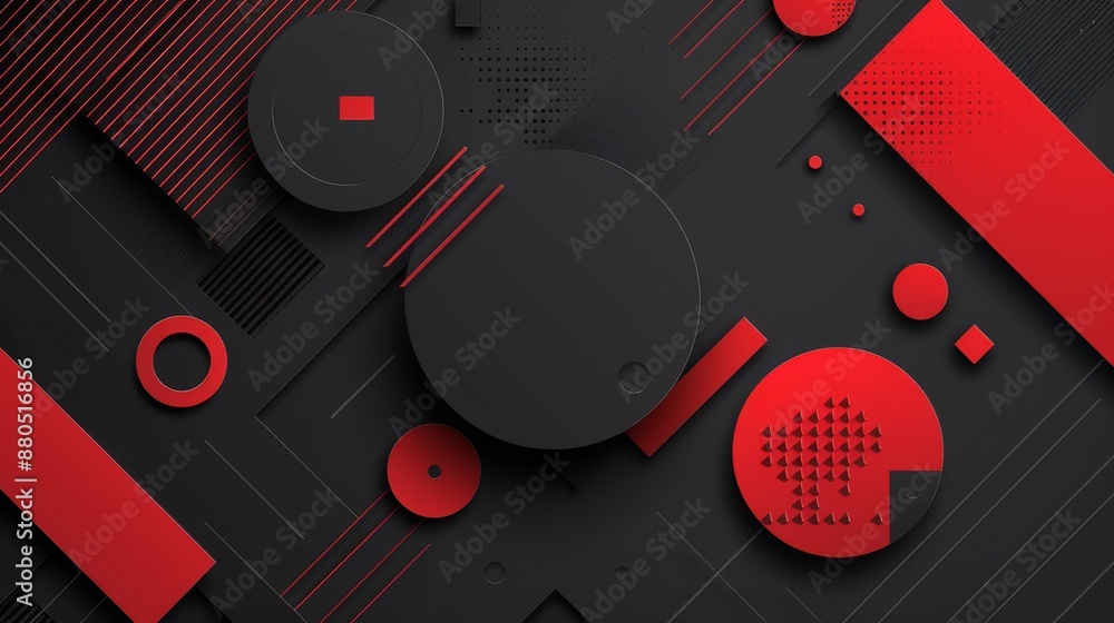 Obraz premium Colorful abstract modern luxury background. Geometric shape. Triangles, squares, rectangles, stripes, lines. Modern and futuristic. Gradient. Template.