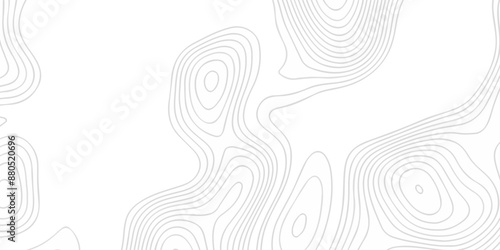 White wave paper curved reliefs abstract background Topographic map patterns. Background of the topography map. Abstract pattern with lines. Contour abstract map relief land outline.