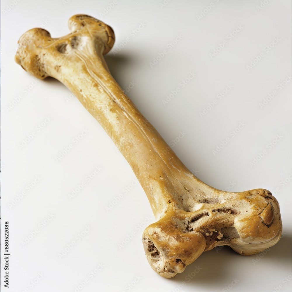 Bone Resting on White Surface Bone Resting on White Surface