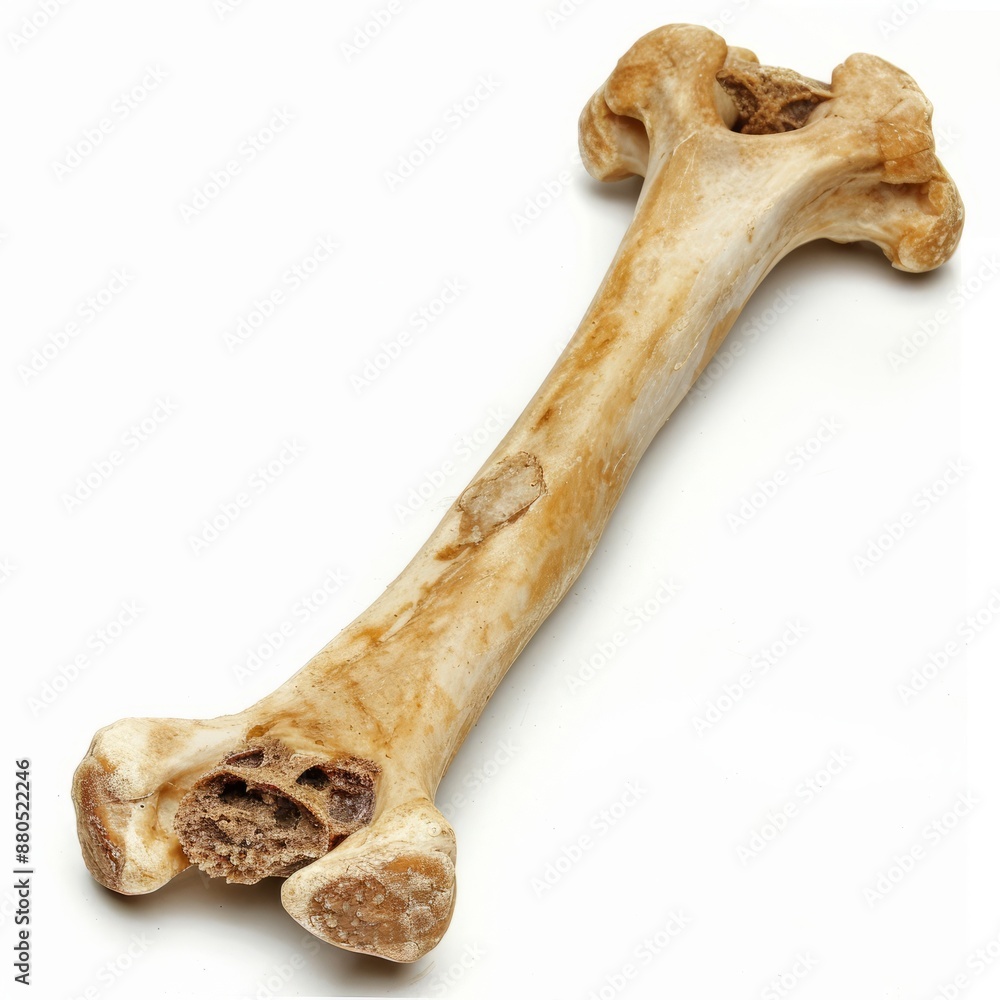 Dog Bone on White Background