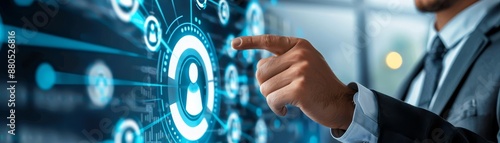 Data governance manager implementing compliance policies, secure data governance