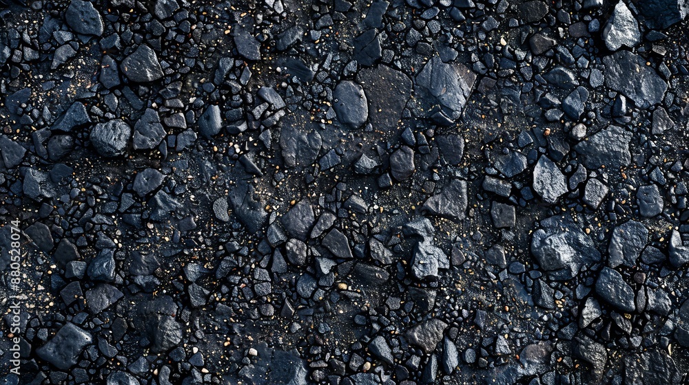 Close up of dark asphalt road texture with tarmac grey seamless background Close up of dark asphalt road texture with tarmac grey seamless background