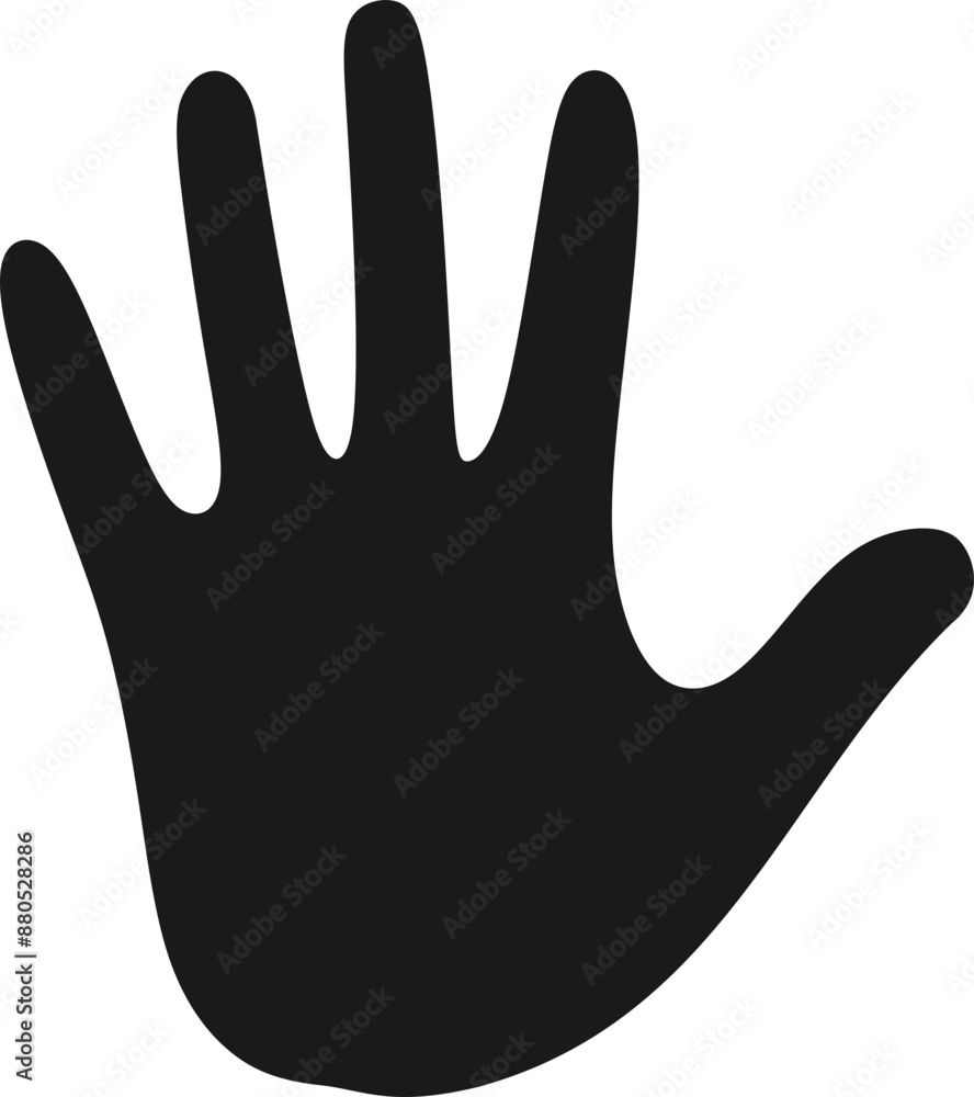 Hand Vector Graphic Illustration Hand Vector Graphic Illustration