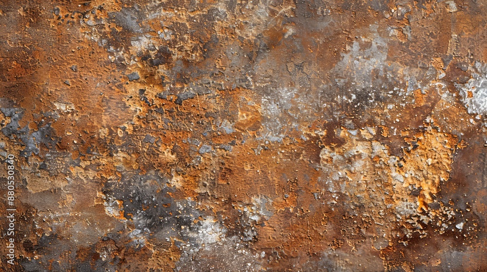 Brown rusty stone or metal surface texture. Long banner. Brown rusty stone or metal surface texture. Long banner.