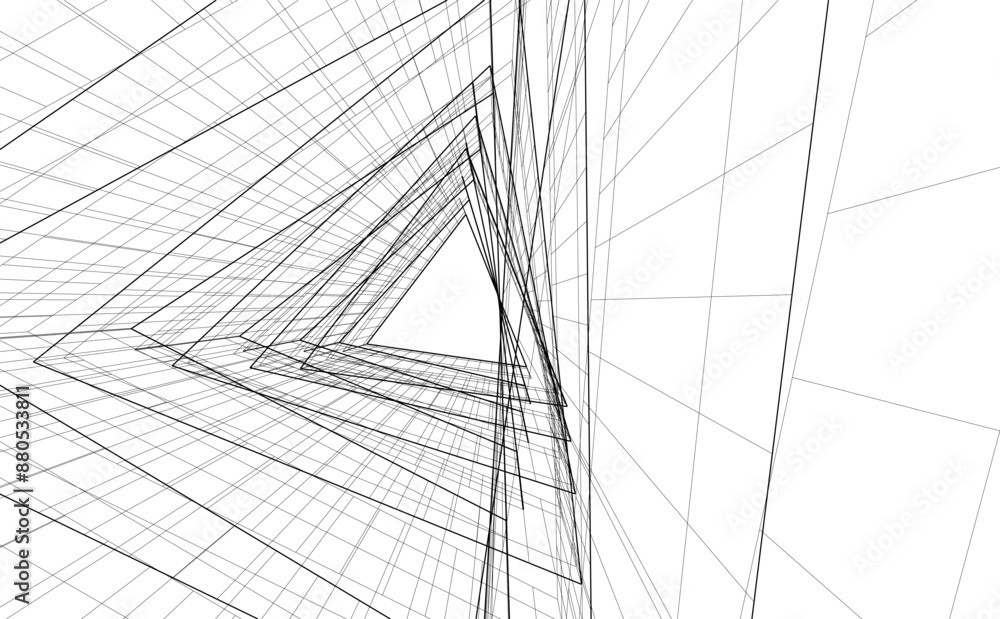 Obraz premium abstract architecture