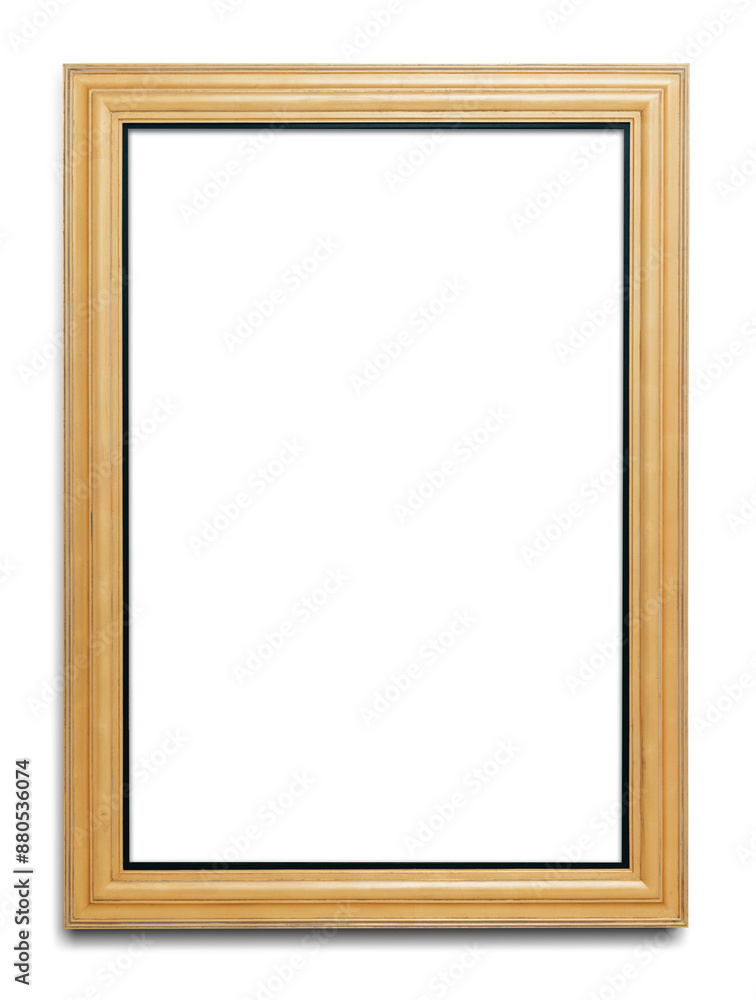 Wooden picture frame mockup transparent png Wooden picture frame mockup transparent png