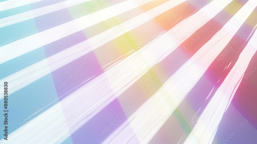 An abstract rainbow shadow overlay effect from sunlight on a white backdrop, mockup, and backdrop An abstract rainbow shadow overlay effect from sunlight on a white backdrop, mockup, and backdrop