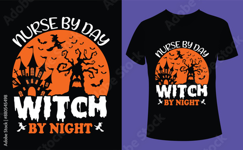 wich by night halloween design, Halloween Tshirt Pumpkin Patch Cutie, Scary Halloween T-shirt design EPS file, t-shirt design template