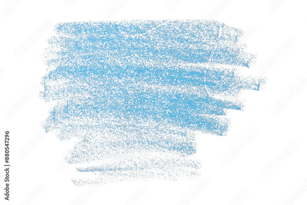 Fototapeta premium Light blue pencil lines isolated on transparent background.