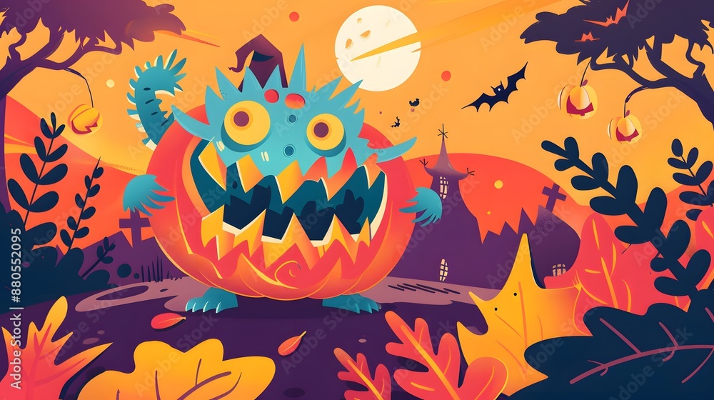 cute halloween monster cute halloween monster