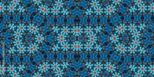 Rhombus seamless pattern. Woven texture