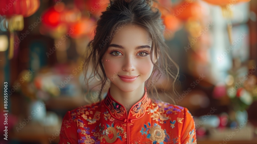 chinese new year, a 18-year-old young chinese new year, a 18-year-old young