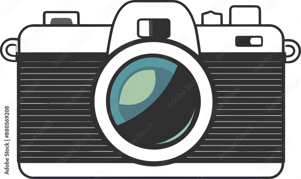 Pixel Perfect Digital Camera Vector Pixel Perfect Digital Camera Vector
