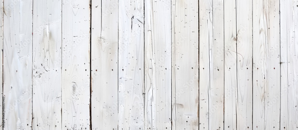 White painted pine boards create a copyspace image against a white backdrop White painted pine boards create a copyspace image against a white backdrop