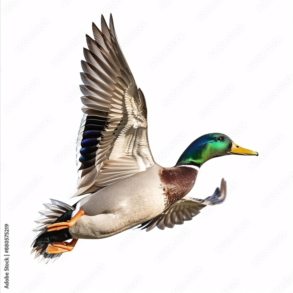 Mallard Duck (Anas platyrhynchos) in flight Mallard Duck (Anas platyrhynchos) in flight