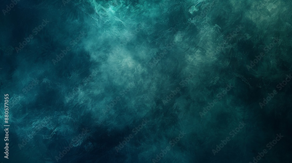 Fototapeta premium cool subtle texture dark abstract background blue green tones