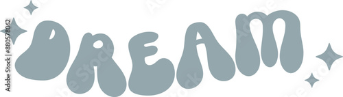 Dream Bubble Text with Sparkles