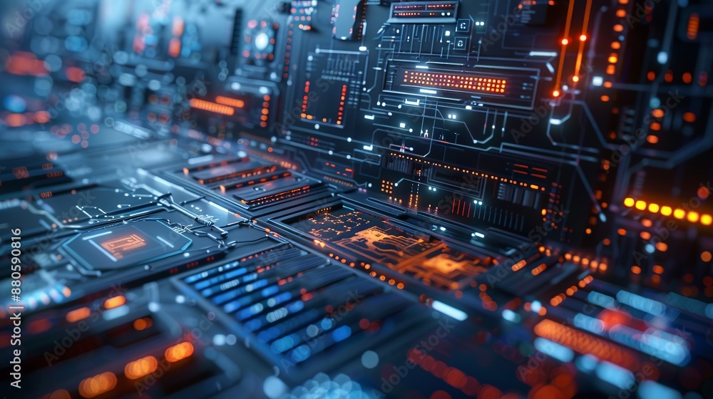 Intricate circuitry and tech Intricate circuitry and tech