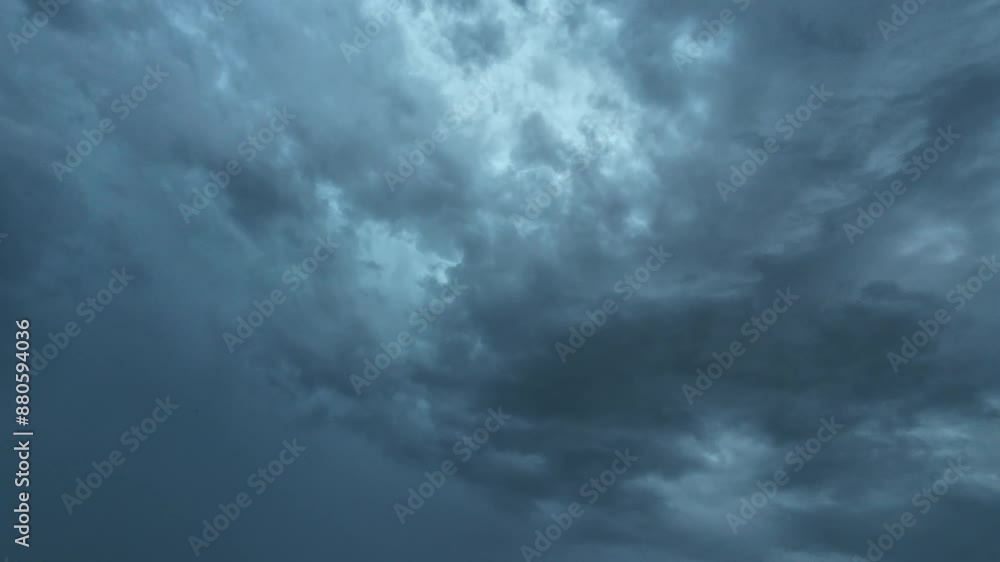 Lightning in Dark storm clouds in the sky Lightning in Dark storm clouds in the sky